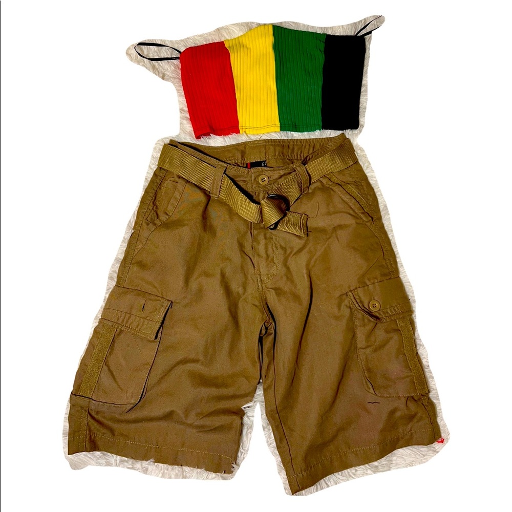 Earthy Caribbean roots inspired outfit